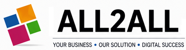 ALL2ALL ALL2ALL website design SEO and digital marketing company logo