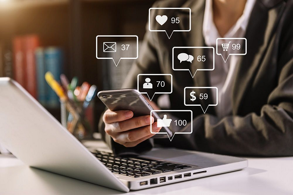 Illustration for Digital Marketing Company in Delhi for Leads, Sales & Growth Illustration for Digital Marketing Company in Delhi for Leads, Sales & Growth