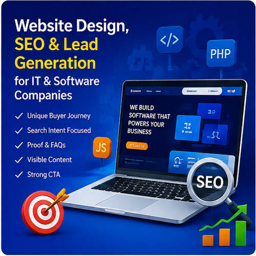 Website Design, SEO & Lead Generation for IT & Software Companies industry digital project Website Design, SEO & Lead Generation for IT & Software Companies industry digital project