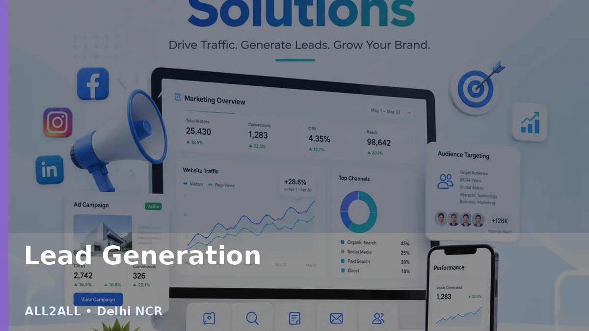 Lead Generation service by ALL2ALL