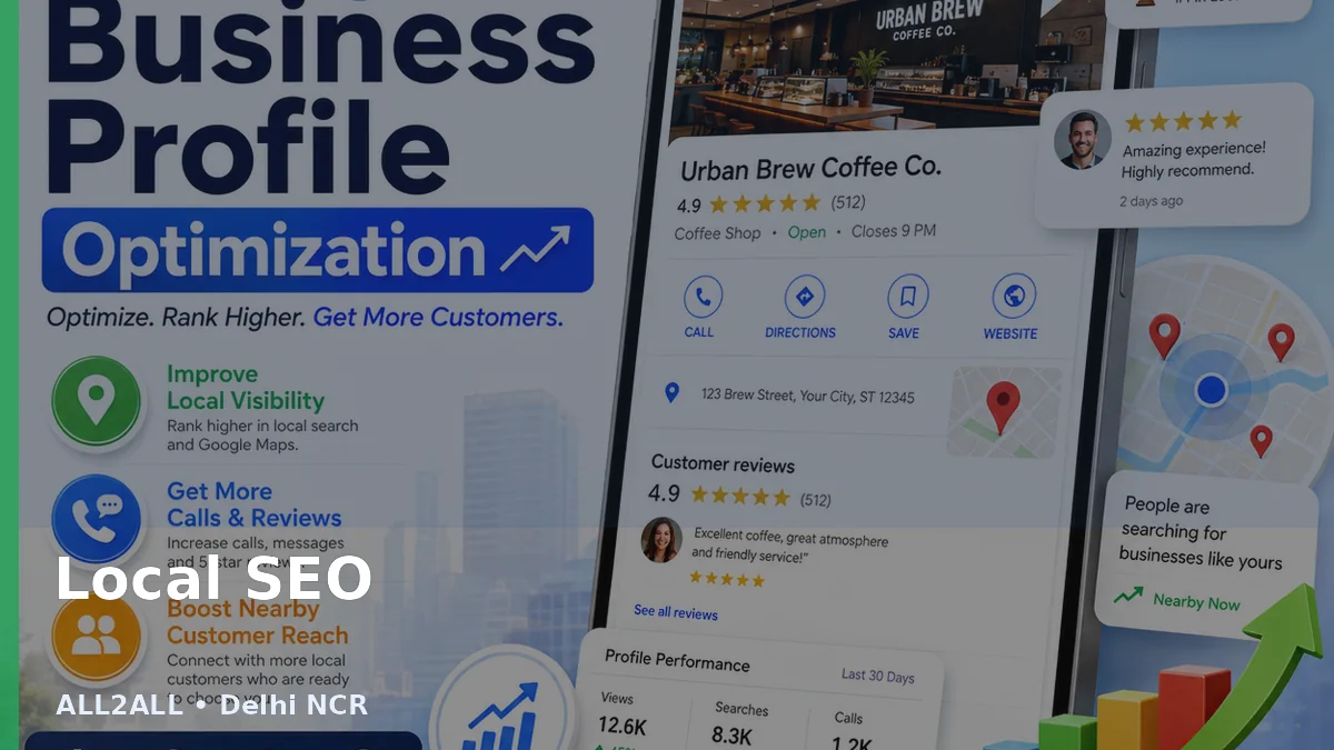 Local SEO service by ALL2ALL