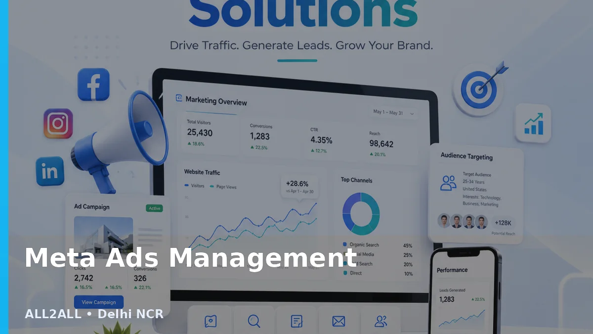 Meta Ads Management service by ALL2ALL