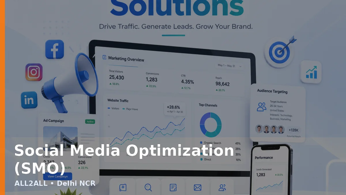 Social Media Optimization (SMO) service by ALL2ALL